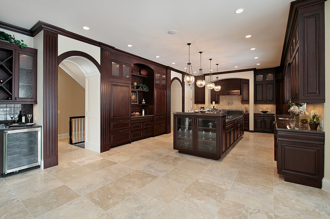 kitchen floor tiling