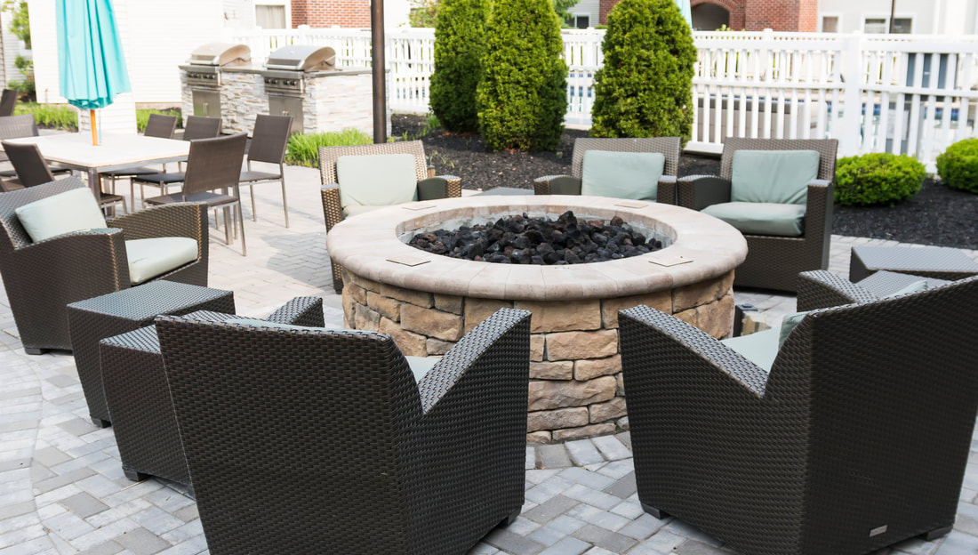 commercial outdoor firepit